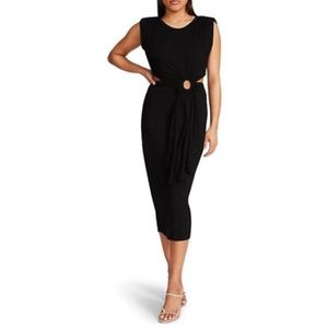 BB Dakota by Steve Madden Peek My Interest Cutout Midi Dress - Size M